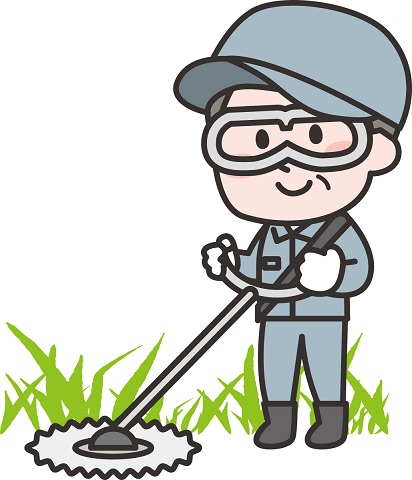 無の境地で草刈っています! Image